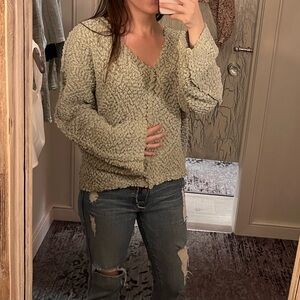 Altar’d State Sage Cozy Sweater